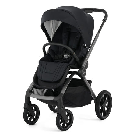 Oyster Vee Pushchair - Liquorice - forward-facing