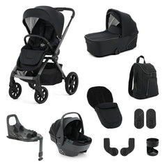 Oyster Vee Travel System - Liquorice - included items