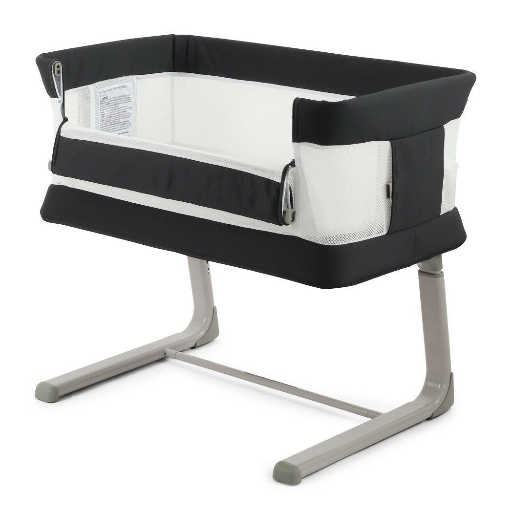 BabyStyle Oyster Wiggle Co-Sleeper Bedside Crib - Carbonite
