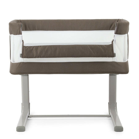 BabyStyle Oyster Wiggle Co-Sleeper Bedside Crib - Mink - front view