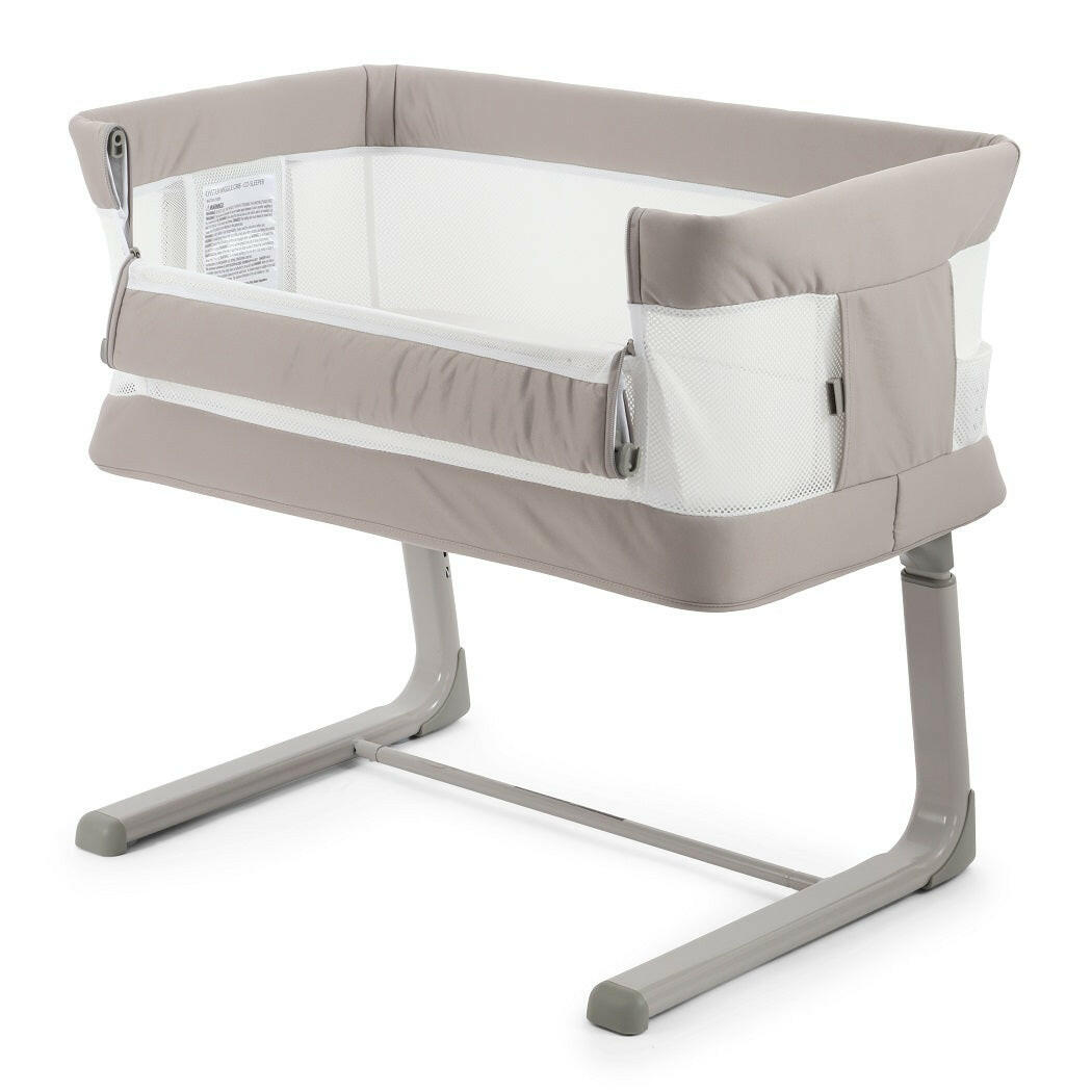 BabyStyle Oyster Wiggle Co-Sleeper Bedside Crib - Stone