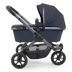 iCandy Peach 7 Pram Pushchair - All-Terrain Storm - showing the pram in three wheel mode