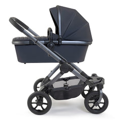 iCandy Peach 7 Pram Pushchair - All-Terrain Storm - showing the pram in 4 wheel mode