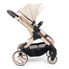 iCandy Peach 7 Pram Pushchair Complete Bundle (Biscotti) - showing the pushchair in forward-facing mode