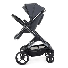 iCandy Peach 7 Pram Pushchair Complete Bundle (Truffle) - showing the seat unit and chassis together as the pushchair in parent-facing mode