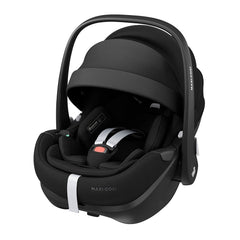 BabyStyle Oyster 3 LUXURY Bundle with Maxi-Cosi Pebble 360 Pro (Black Olive) - showing the included Maxi-Cosi Pebble 360 Pro Infant Car Seat (Essential Black)