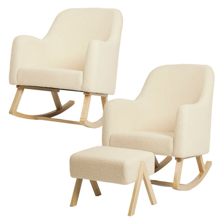 Ickle Bubba Roxby Nursery Chair - Cloud - both options