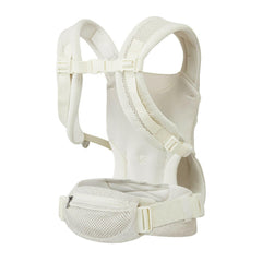 Ickle Bubba Seren Baby Carrier - Stone - rear view, with storage pocket