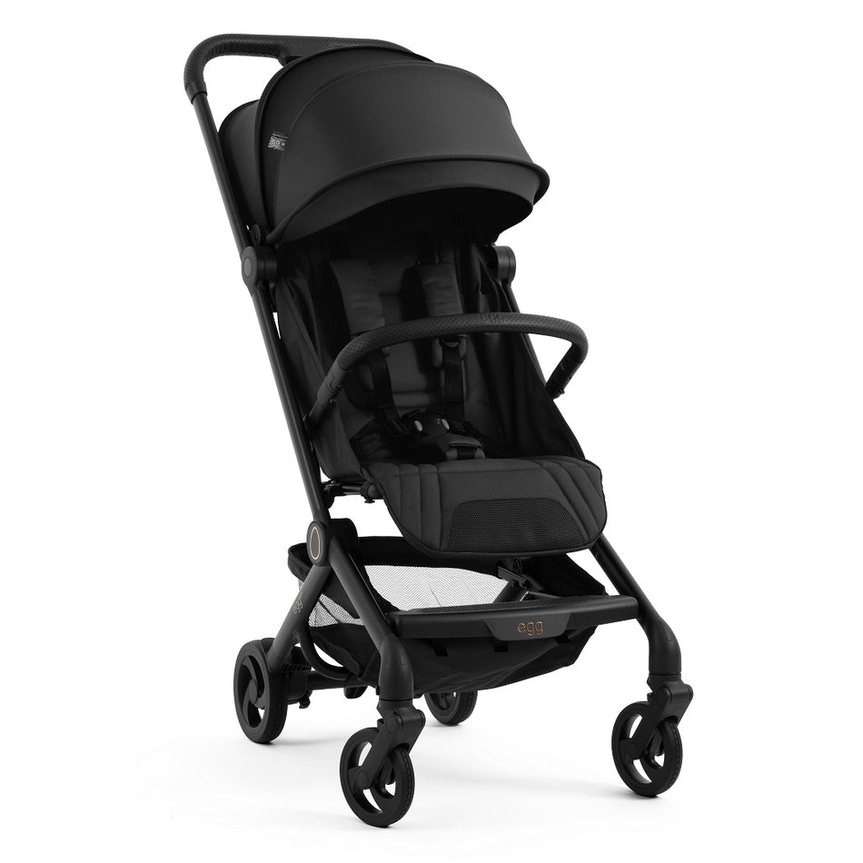 egg Sky Travel Stroller Cabin Approved - Black - front view