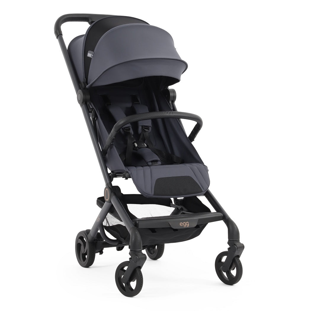 egg Sky Cabin Approved Travel Stroller - Ink - with ventilation panel