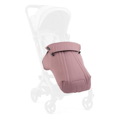 egg Sky Cabin Approved Travel Stroller - Mauve - matching apron