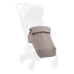 egg Sky Cabin Approved Travel Stroller - Taupe - matching apron