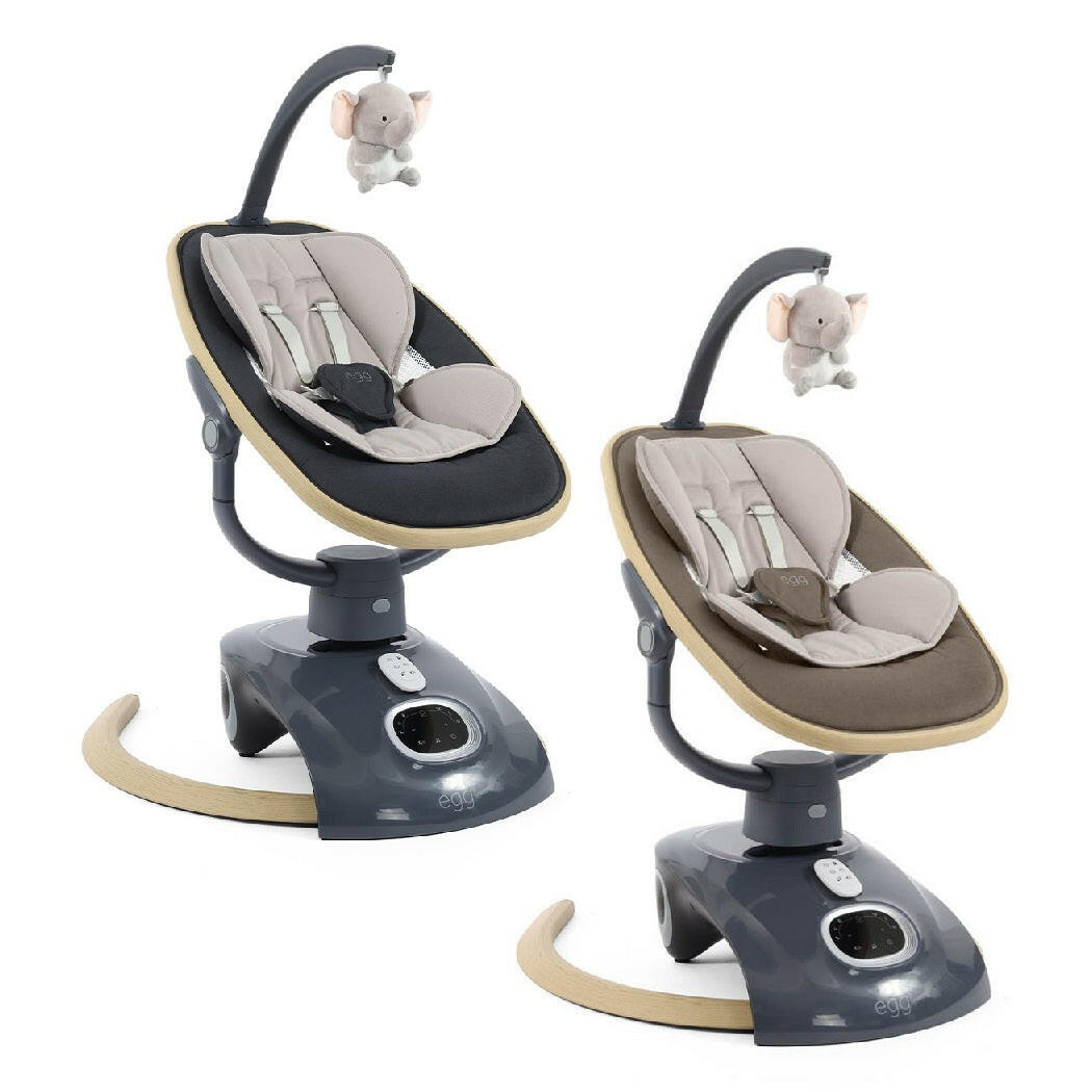 egg Smart Motion Rocker Carbonite and Mink
