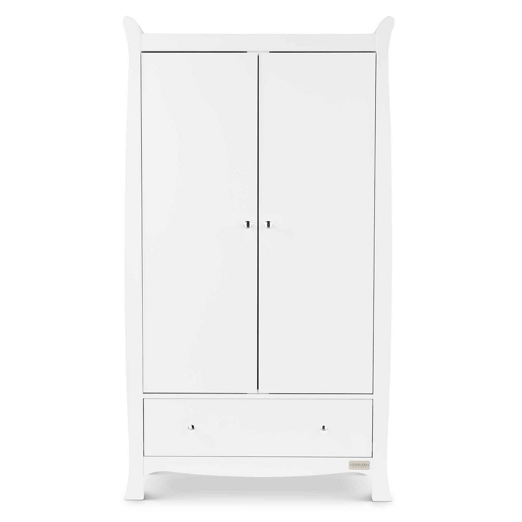 Ickle Bubba Snowdon Wardrobe - White - front view
