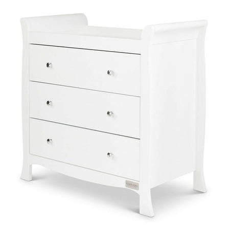 Ickle Bubba Snowdon Changing Unit - White - quarter view