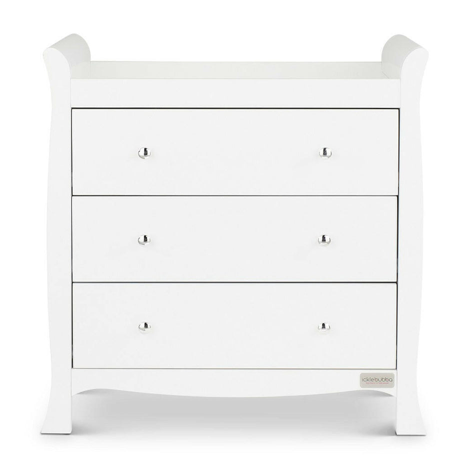 Ickle Bubba Snowdon Changing Unit - White - side view