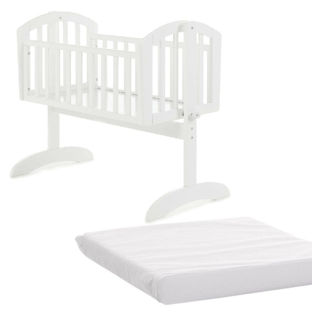 Obaby Sophie Swinging Crib - White