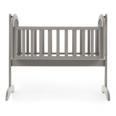 Obaby Sophie Swinging Crib (Taupe Grey) - side view