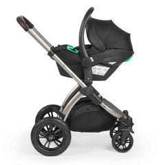 Ickle Bubba Stomp Luxe Elements White Gold Chassis - with Nimbus Car Seat