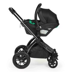Ickle Bubba Stomp Luxe Elements Black Chassis - Raven - with Nimbus Car Seat