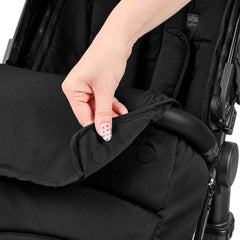 Ickle Bubba Stomp Luxe Elements Footmuff - Raven