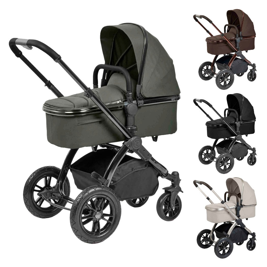 Ickle Bubba Stomp Luxe Elements Pram - all colours