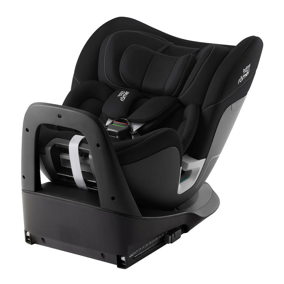 Britax Swivel 360 Rotating Car Seat - Space Black - with newborn insert