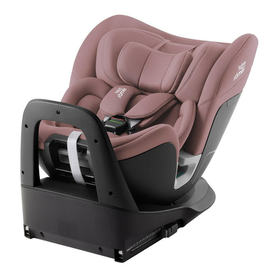 Britax Swivel 360 Rotating Car Seat - Dusty Rose - with newborn insert