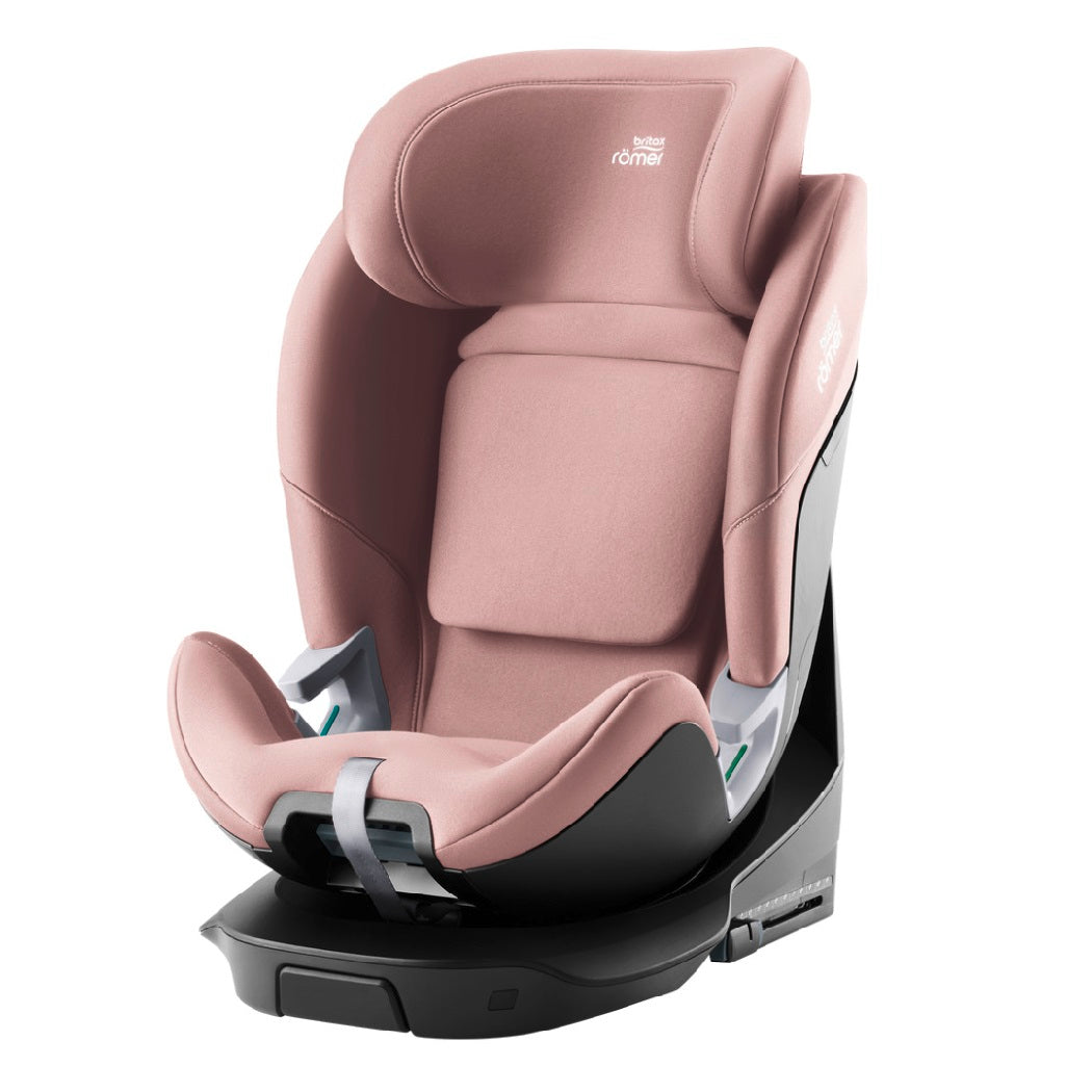 Britax Swivel 2 i-Size Car Seat - Dusty Rose - forward-facing as high-back booster 