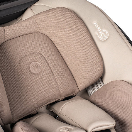 Venicci Tiago 2 360 i-Size Car Seat - Beige - seat fabric