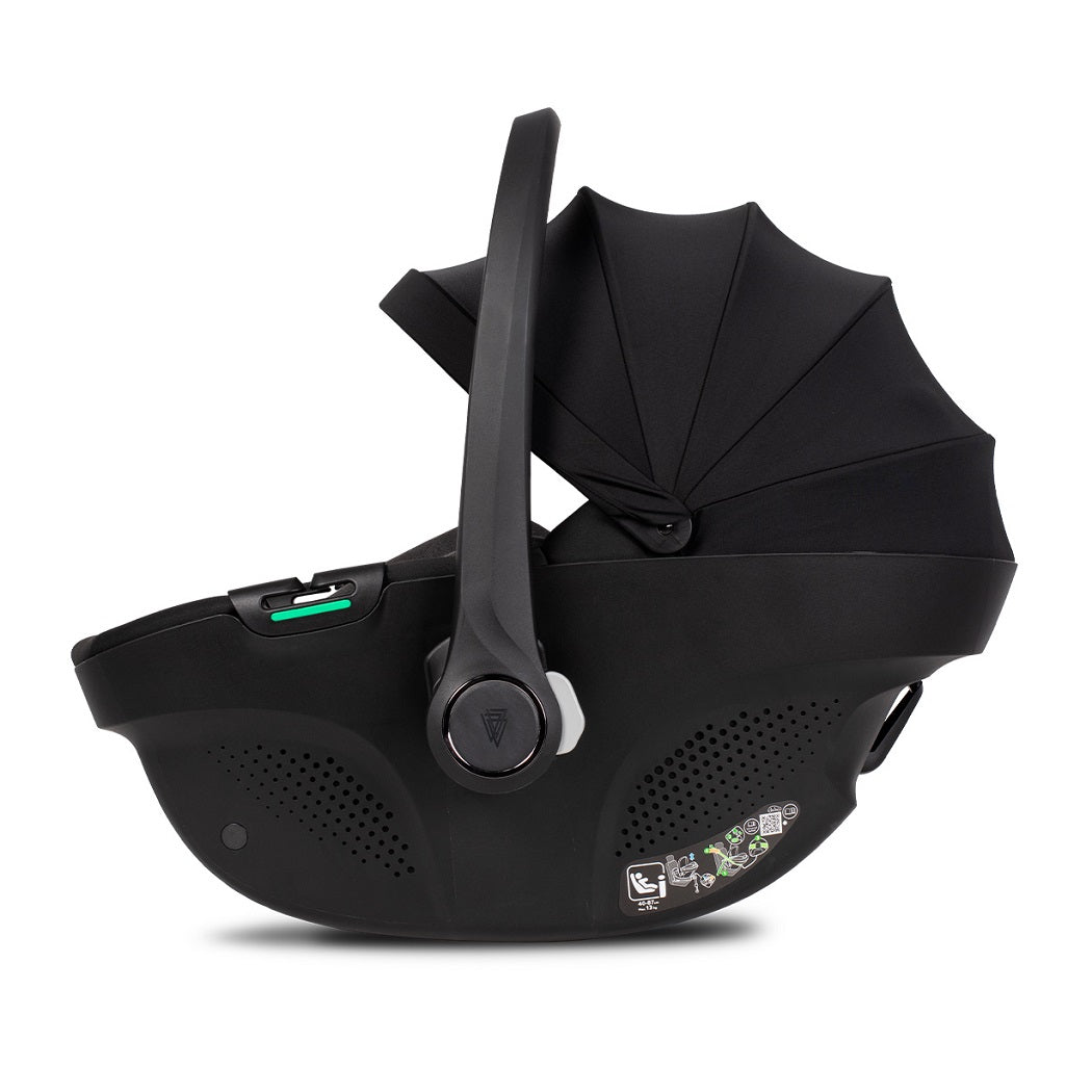 Venicci Tiago 2 360 i-Size Car Seat - Black - side view