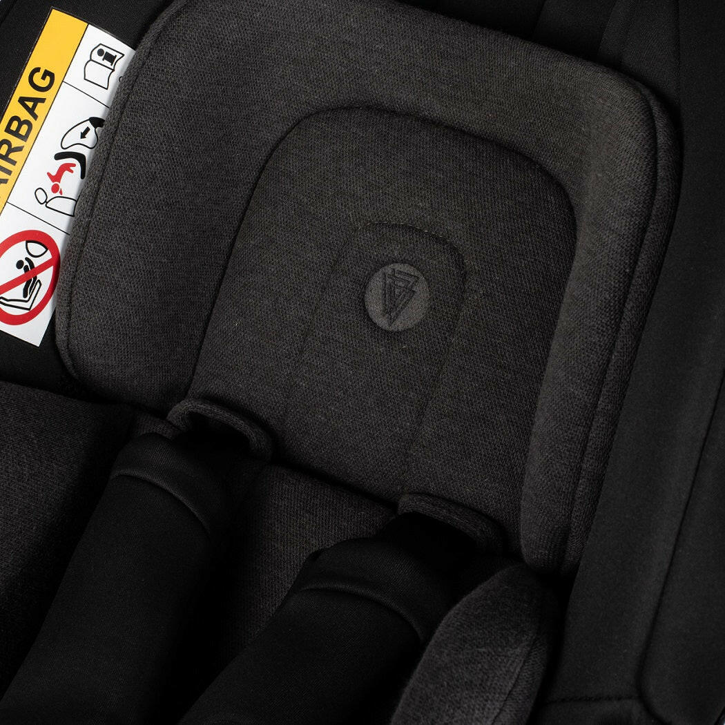Venicci Tiago 360 i-Size Car Seat - Black - seat fabric