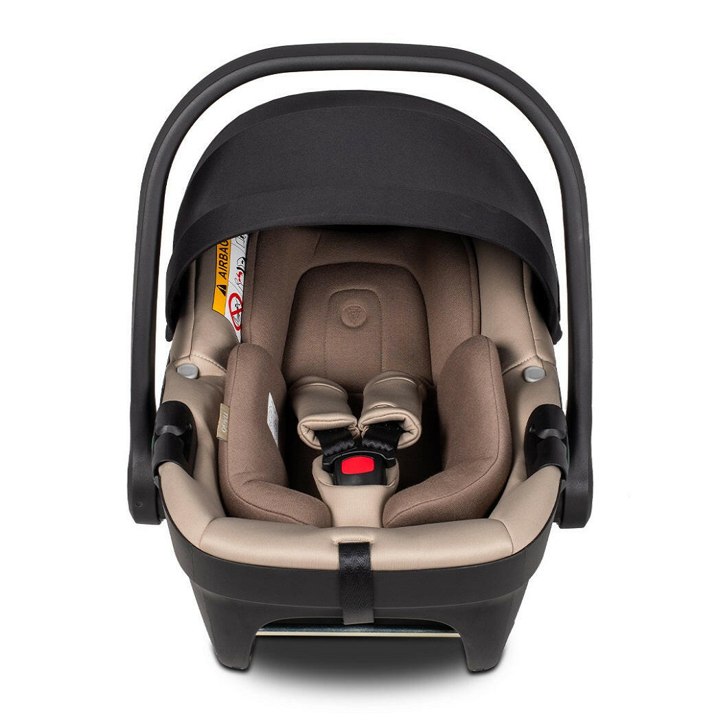 Venicci Tiago 360 i-Size Car Seat - Beige - with newborn insert
