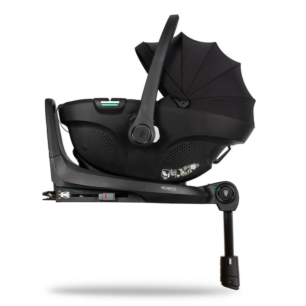 Venicci Tiago 360 i-Size Car Seat with ISOFIX Base - Black