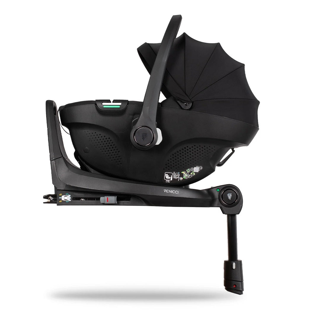 Venicci Tiago 360 i-Size Car Seat with ISOFIX Base - Black
