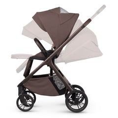 Venicci Tila Pushchair - Noce - with adjustable hood, handlebar, seat and leg rest
