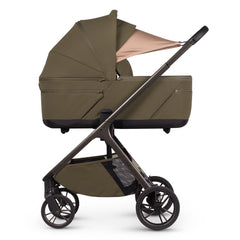 Venicci Tila Pram - Olive - with integrated sun shade