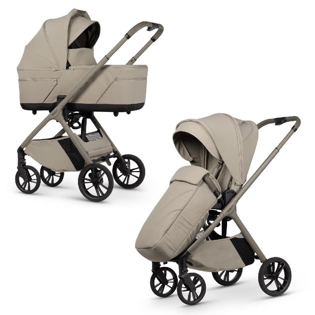 Venicci Tila Essential Pram & Pushchair Set - Latte