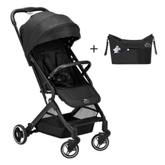 Hauck Travel N Care Set - Limited Edition (Disney 100 Black) - showing the stroller and the included organiser bag
