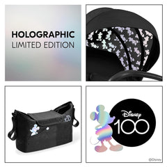 Hauck Travel N Care Set - Limited Edition (Disney 100 Black) - showing the limited edition Disney 100 graphics
