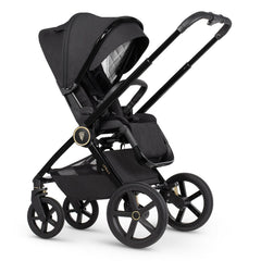 Venicci Upline 2 Pushchair - All Black - parent-facing