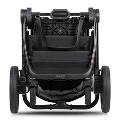 Venicci Upline 2 Pushchair - All Black - folded