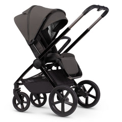 Venicci Upline Travel System (Special Edition - Lava) - showing the seat unit and chassis together as the pushchair in parent-facing mode