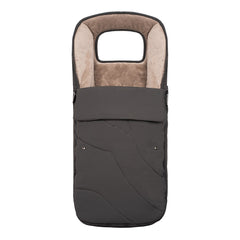 Venicci Upline Travel System (Special Edition - Lava) - showing the included matching footmuff