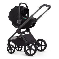 Venicci Upline 3 Chassis - Aloe - with Tiago i-Size Car Seat in Black