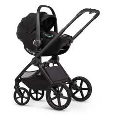 Venicci Upline 3 Chassis - Onyx - with Tiago i-Size Car Seat in Black