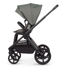 Venicci Upline 3 Pushchair - Aloe - side view, forward-facing