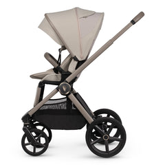 Venicci Upline 3 Pushchair - Pebble - side view, forward-facing