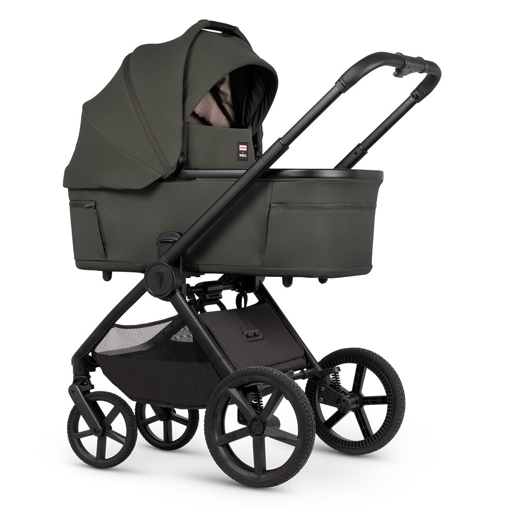 Hunter x Venicci Upline 3 Pram - Dark Olive