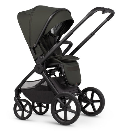 Hunter x Venicci Upline 3 Pushchair - Dark Olive - parent-facing